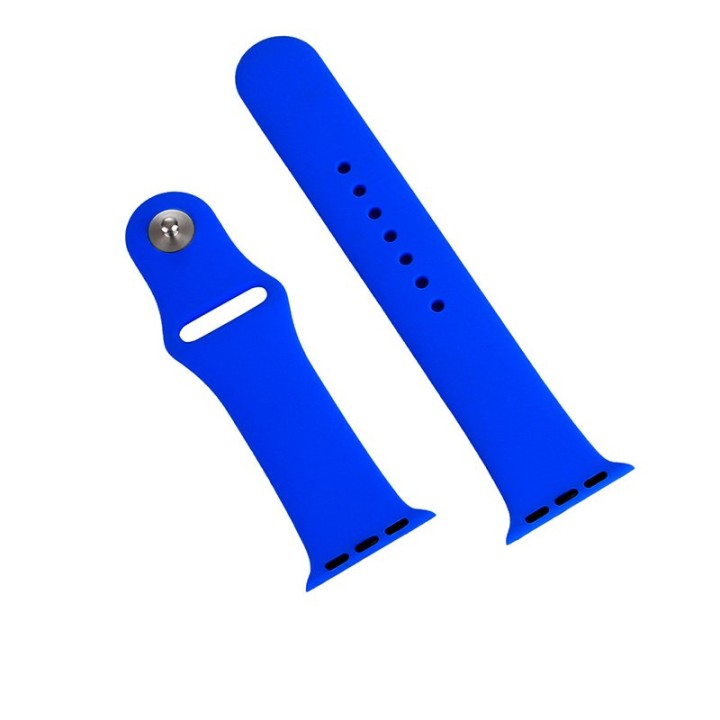 Cool Correa Goma Azul para Apple Watch 38/40 mm Series 1/2/3/4/5