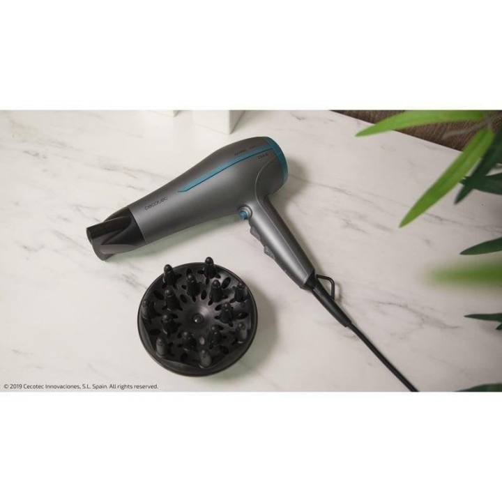 Cecotec Bamba IoniCare 5200 Aura Black Secador de Pelo Iónico 2300W
