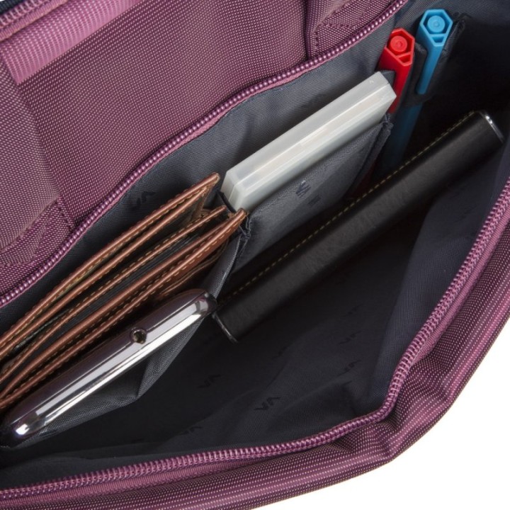 Rivacase Central 8231 Maletín para Portátil hasta 15.6" Lila