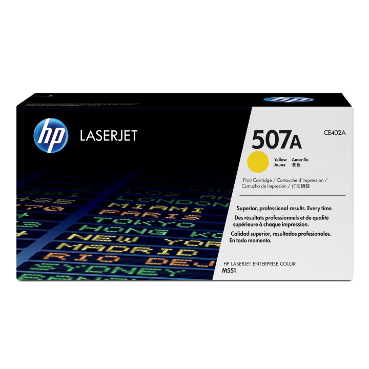 Toner HP LaserJet Pro 507A Amarillo 6000 pág (CE402A)