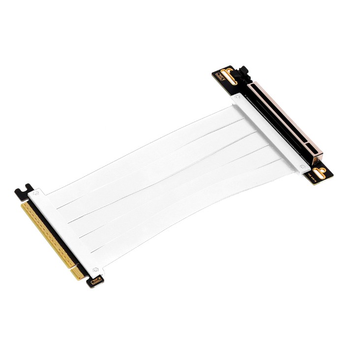 Cable Extensión Abysm Riser PCIe 4.0 Blanco (AB461701W)