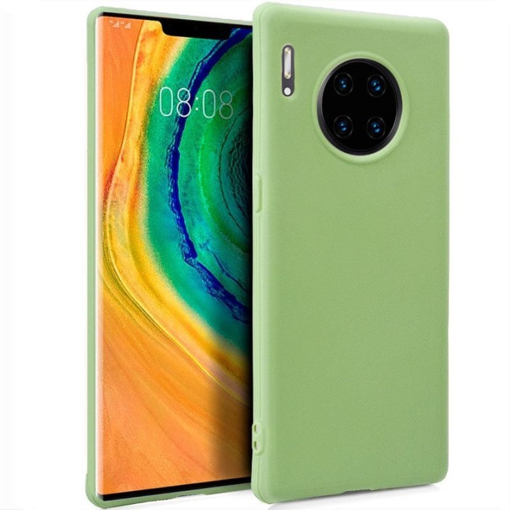 Cool Funda Silicona Verde para Huawei Mate 30 Pro