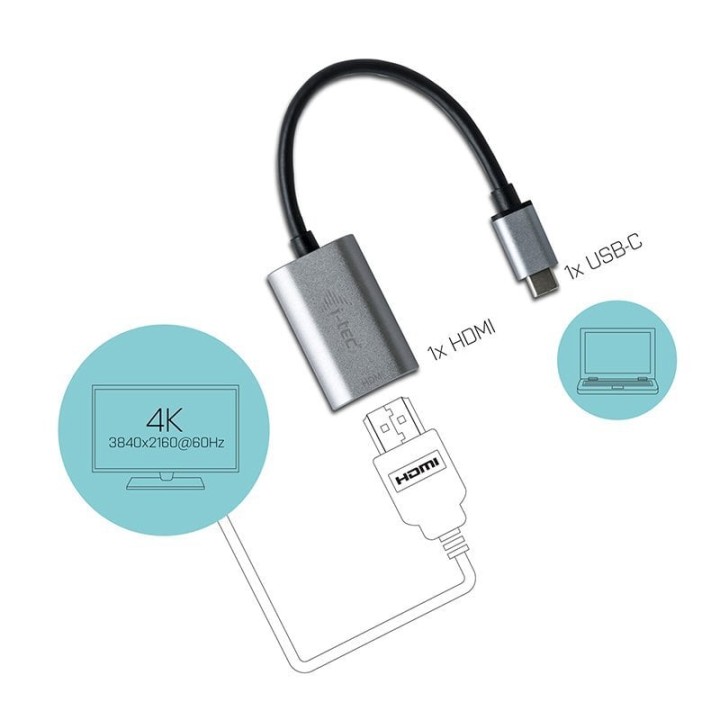 i-Tec Adaptador USB-C a HDMI 4K