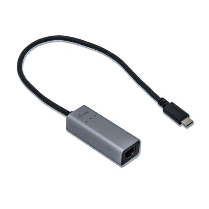 Adaptador USB-C a Ethernet Gigabit I-Tec Realtek RTL8153 Gris