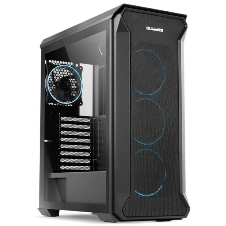 Nox Hummer Quantum Cristal Templado USB 3.0 ARGB