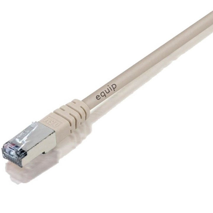 Equip Cable de Red RJ45 S/FTP Apantallado Libre de Halógenos Cat.6 Gris 2m
