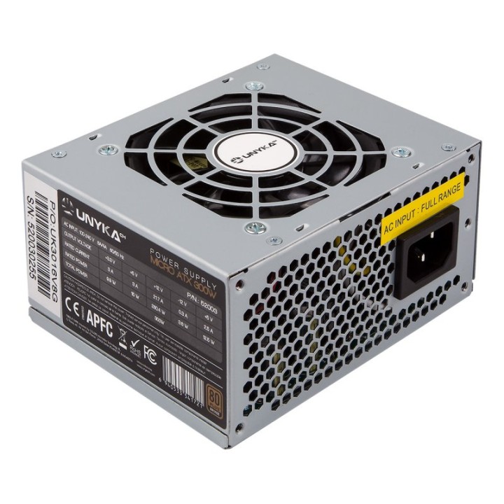 UNYKAch Fuente de Alimentación SFX 300W 80 Plus Bronze