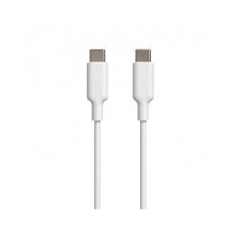 Muvit Cable Tipo C a Tipo C 3A 1.2m Blanco