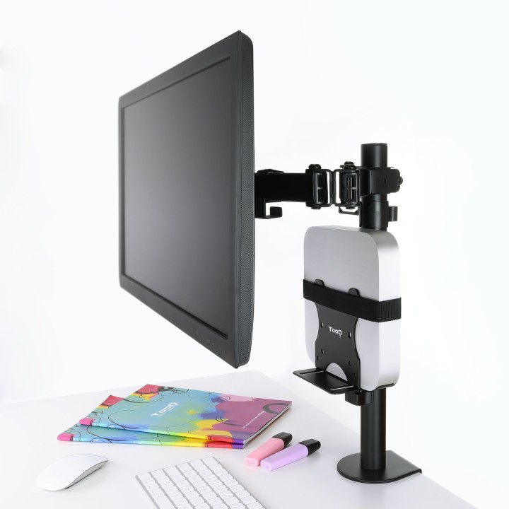 Soporte TooQ para Mini PC Negro (TCCH0001-B)