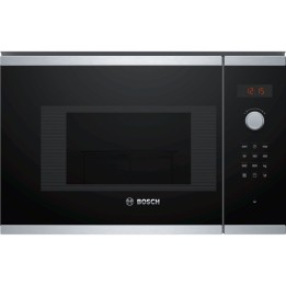 Bosch BEL523MS0 Microondas Integrable con Grill 20L 800W Acero Inoxidable