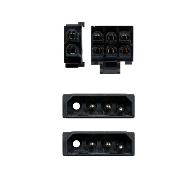 Nanocable Molex (8-pin) a 2xMolex (4-pin) (10.19.1201)