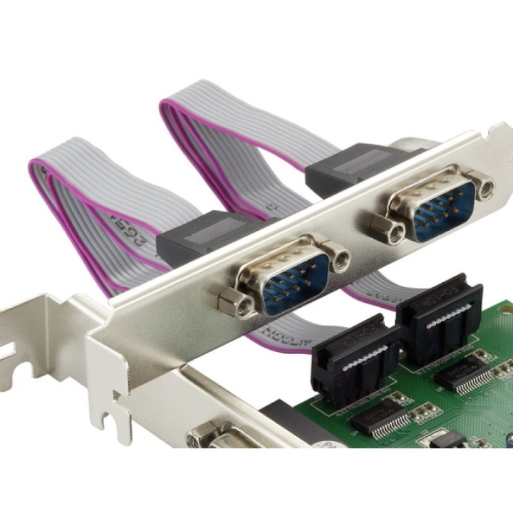 Conceptronic Tarjeta PCI Express 1x Puerto Paralelo + 2x Pueros Serie