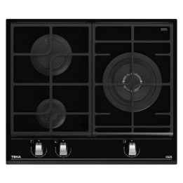 Teka GZC 63310 Placa de Gas Butano 3 Zonas 60cm Negra
