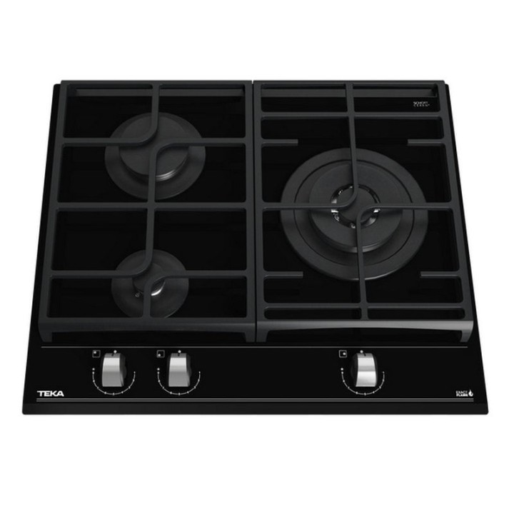Teka GZC 63310 Placa de Gas Butano 3 Zonas 60cm Negra