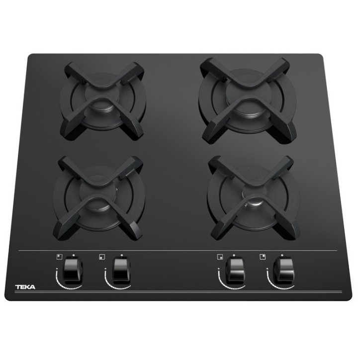 Teka GBC 64000 Placa de Gas Butano 4 Zonas Cristal Negro