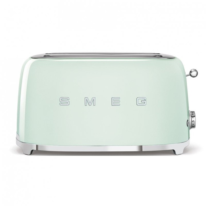 Smeg TSF02PGEU Tostadora 4 Rebanadas 1500W Verde