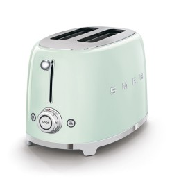 Smeg TSF01PGEU Tostadora 2 Rebanadas 950W Verde