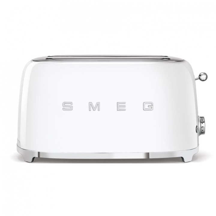 Smeg TSF02WHEU Tostadora 4 Rebanadas 1500W Blanco