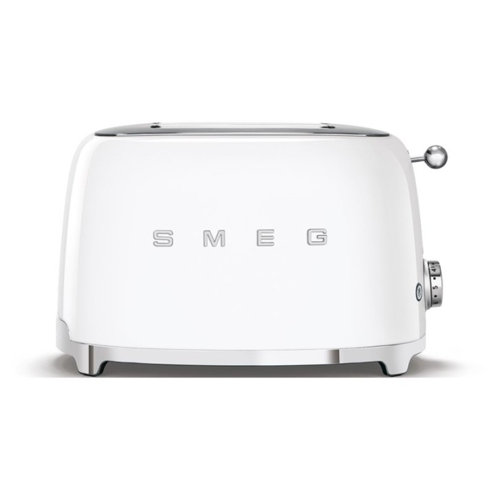 Smeg TSF01WHEU Tostadora 2 Rebanadas 950W Blanco