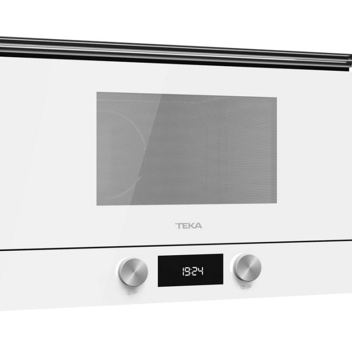 Teka ML 8220 BIS Microondas Integrable con Grill 22L 850W Cristal Blanco