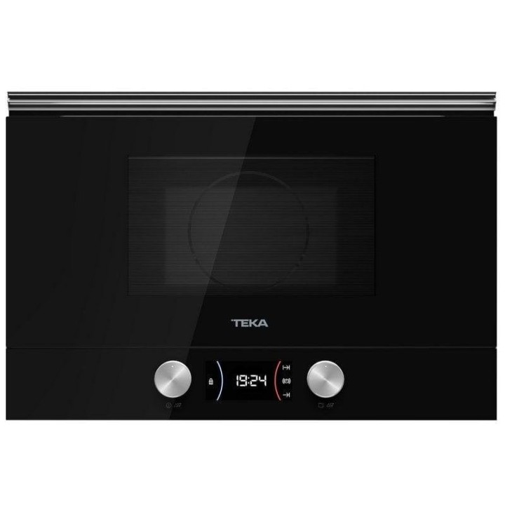 Teka ML 8220 BIS Microondas Integrable con Grill 22L 850W Cristal Negro