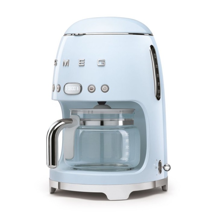 Smeg DCF02PBEU Cafetera de Goteo 1.4L 1050W Azul