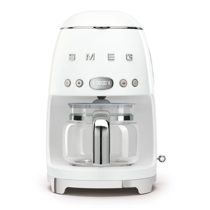 Smeg DCF02WHEU Cafetera de Goteo 1.4L 1050W Blanca