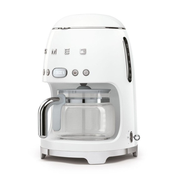 Smeg DCF02WHEU Cafetera de Goteo 1.4L 1050W Blanca