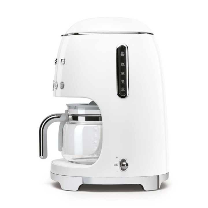 Smeg DCF02WHEU Cafetera de Goteo 1.4L 1050W Blanca