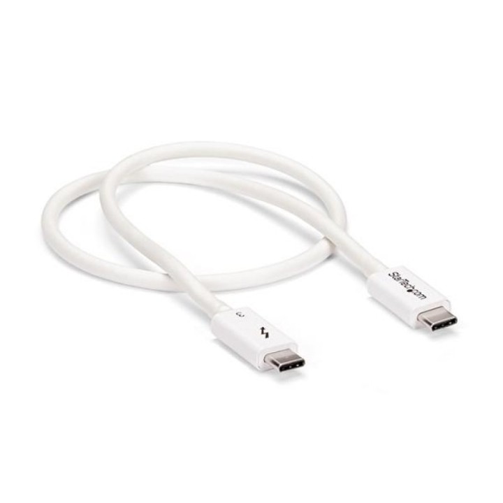 Startech TBLT34MM50CW Cable Thunderbolt 3 USB-C Macho/Macho 50cm Blanco