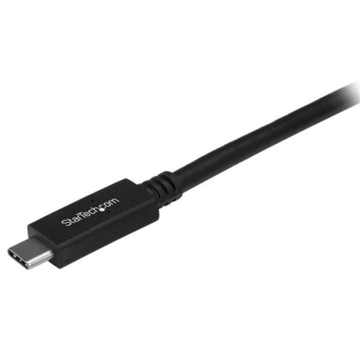 Startech Cable de USB-C a USB-C de 10Gbps 0.5m Negro
