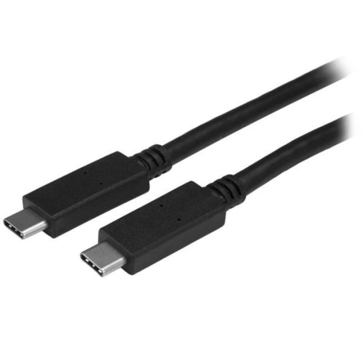 Startech Cable USB-C USB 3.0 Certificado con Entrega de Potencia 2m Negro