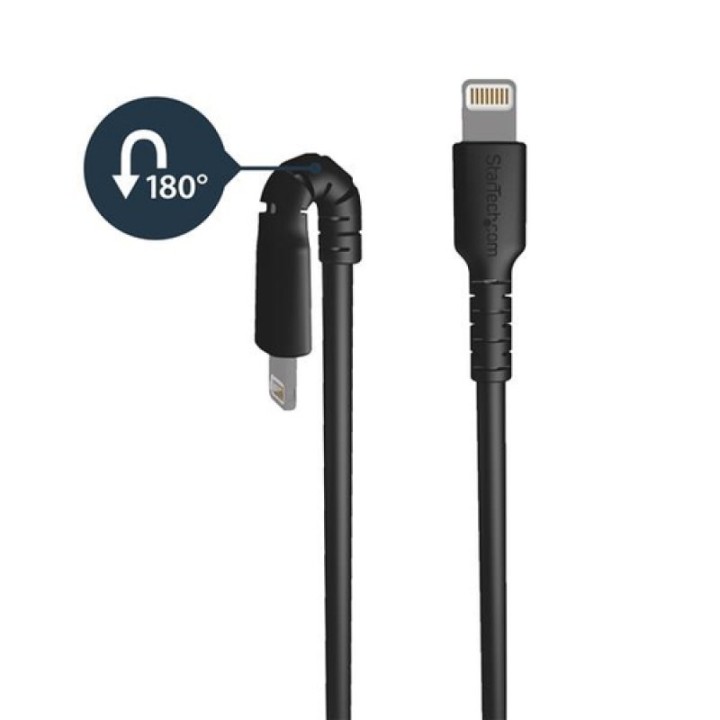 Startech Cable USB a Lightning Certificado MFi de Apple 1m Negro