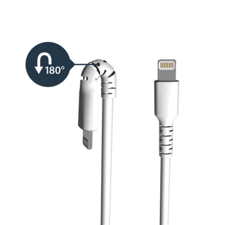 Startech Cable USB a Lightning Certificado MFi 1m Blanco