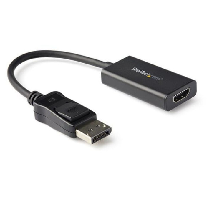 Startech Adaptador DisplayPort a HDMI con HDR 4K 60Hz Negro