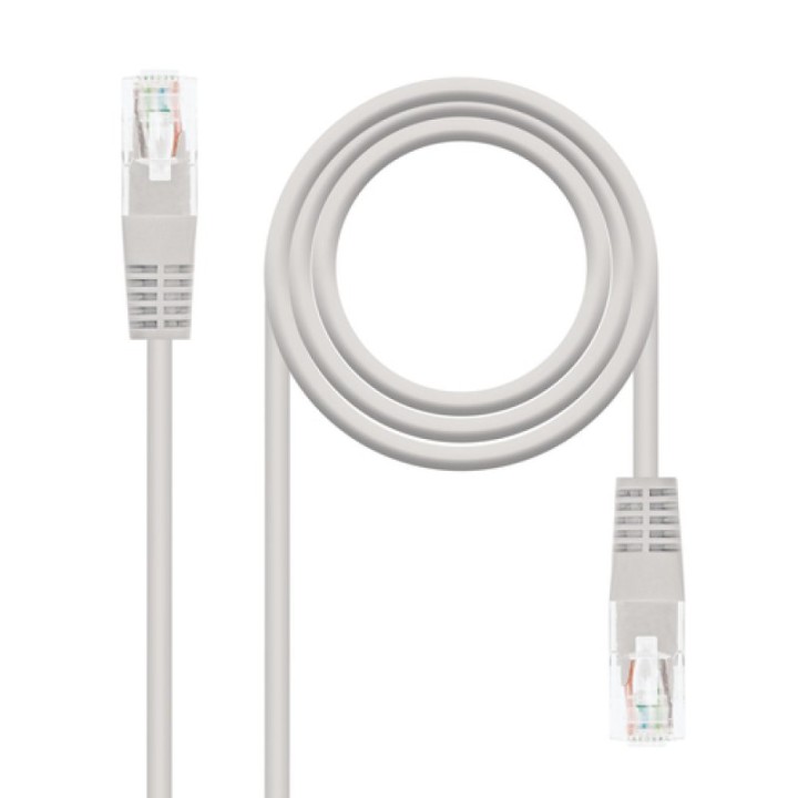 Nanocable Cable de Red UTP RJ45 CAT5E 15m Gris
