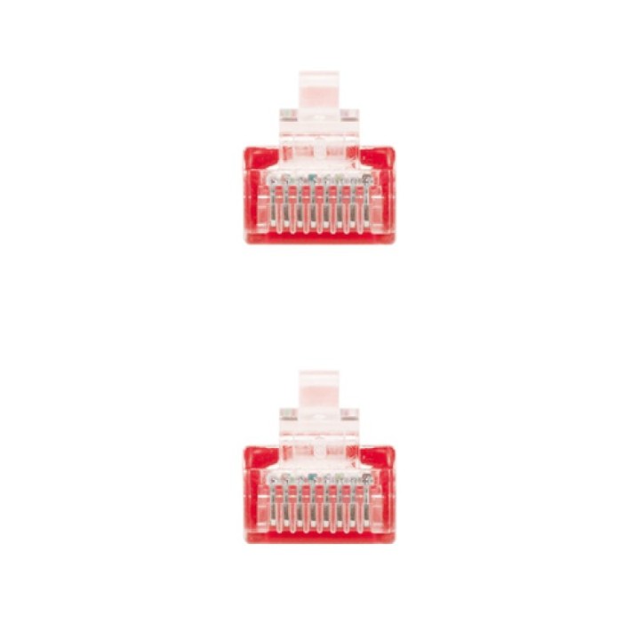 Nanocable Cable de Red UTP RJ45 CAT5E 2m Rojo