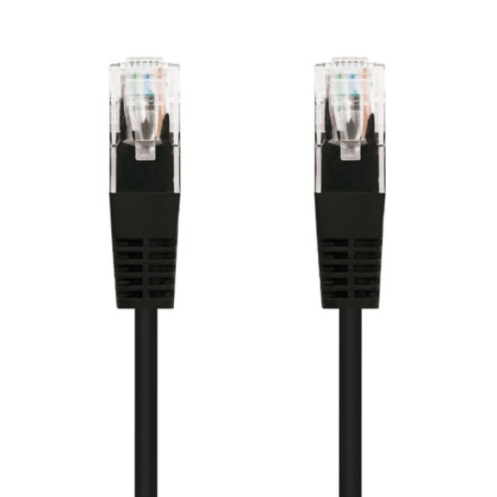 Nanocable Cable de Red RJ45 UTP AWG24 Cat. 5e 5m Negro