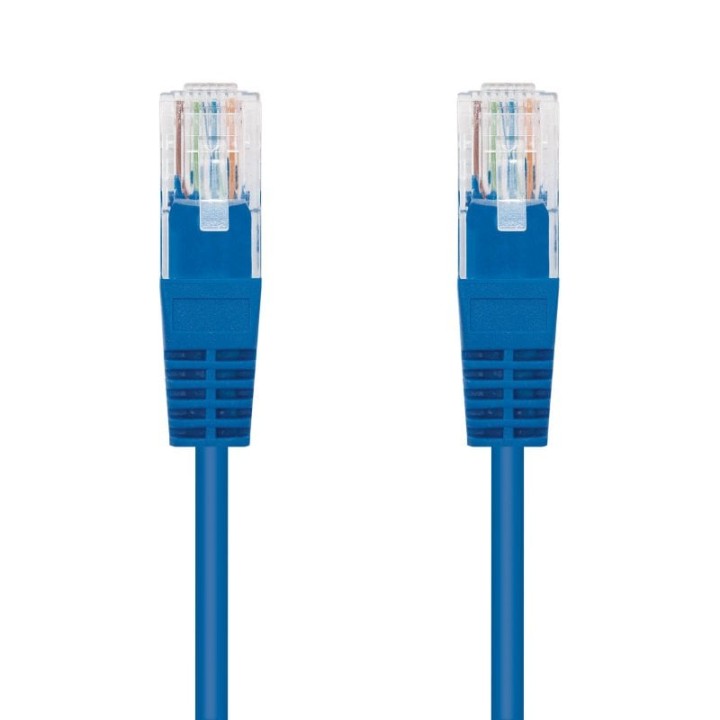 Nanocable Cable de Red RJ-45 UTP AWG24 Cat.6 1m Azul