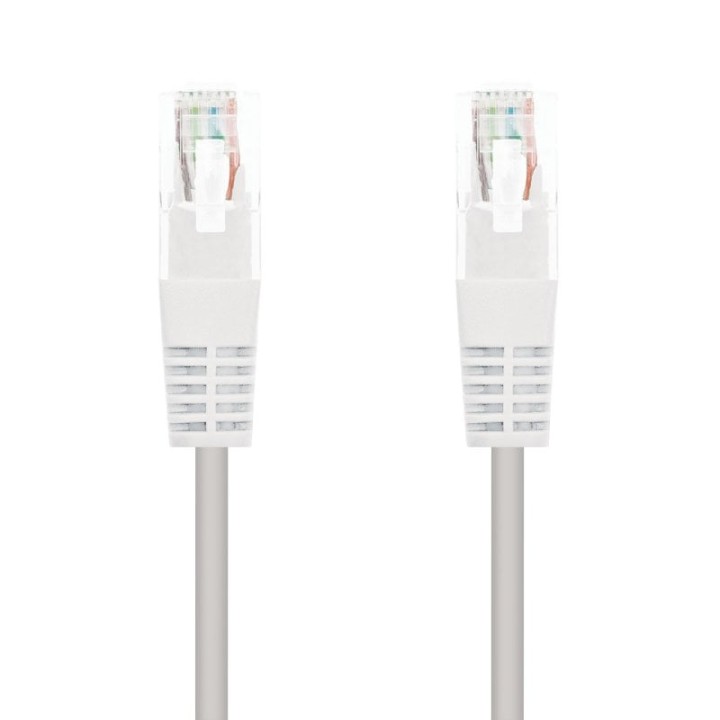 Nanocable Cable de Red RJ-45 UTP AWG24 Cat.6 1m Blanco