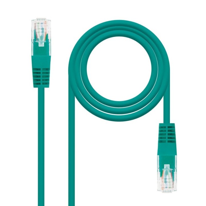 Nanocable Cable de Red RJ-45 UTP AWG24 Cat.6 1m Verde