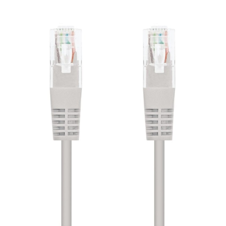 Nanocable Cable de Red RJ45 UTP AWG24 Cat. 6 15m Gris