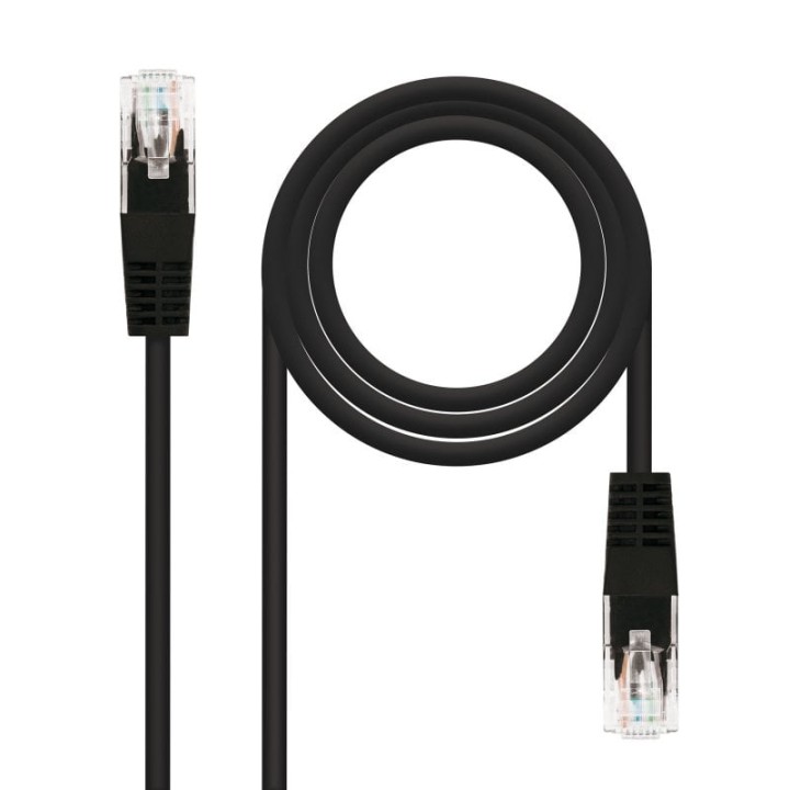 Nanocable Cable de Red RJ-45 UTP AWG24 Cat. 6 2m Negro