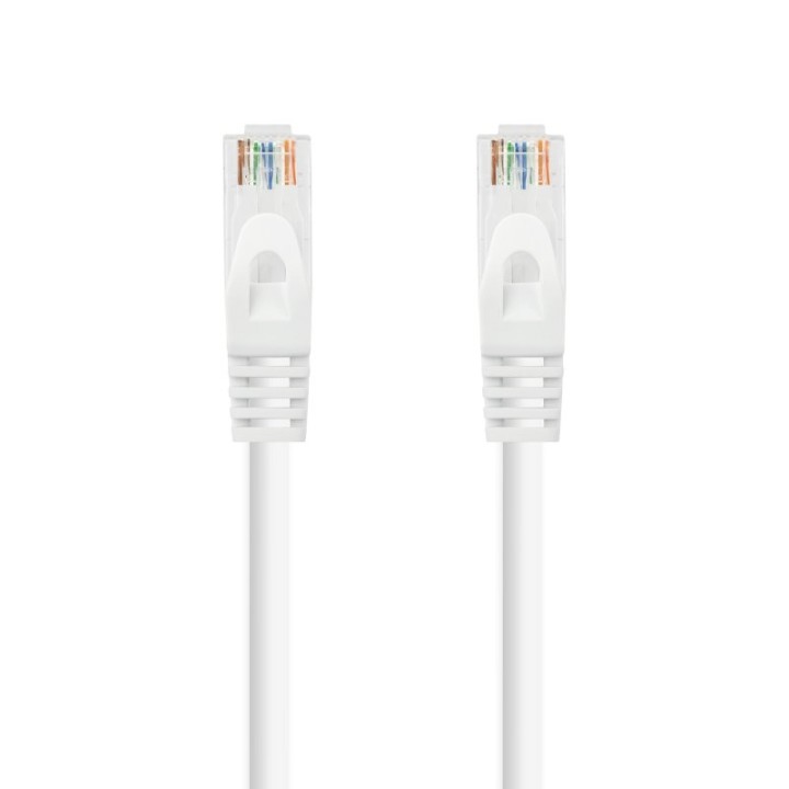 Nanocable Cable de Red RJ45 LSZH Cat.6A UTP AWG24 0.5m Blanco