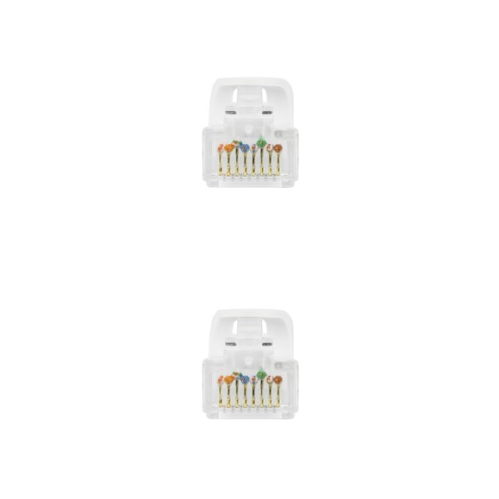 Nanocable Cable de Red RJ45 LSZH Cat.6A UTP AWG24 0.5m Blanco