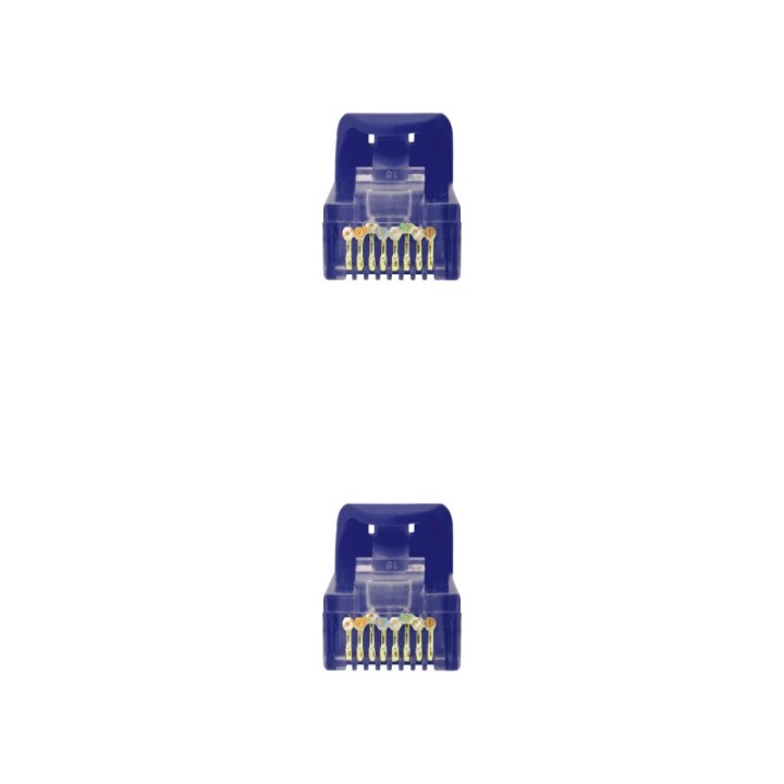 Nanocable Cable de Red RJ45 LSZH Cat.6A UTP AWG24 3m Azul