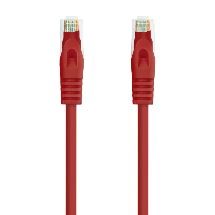 Nanocable Cable de Red RJ45 LSZH Cat.6A UTP AWG24 2m Rojo