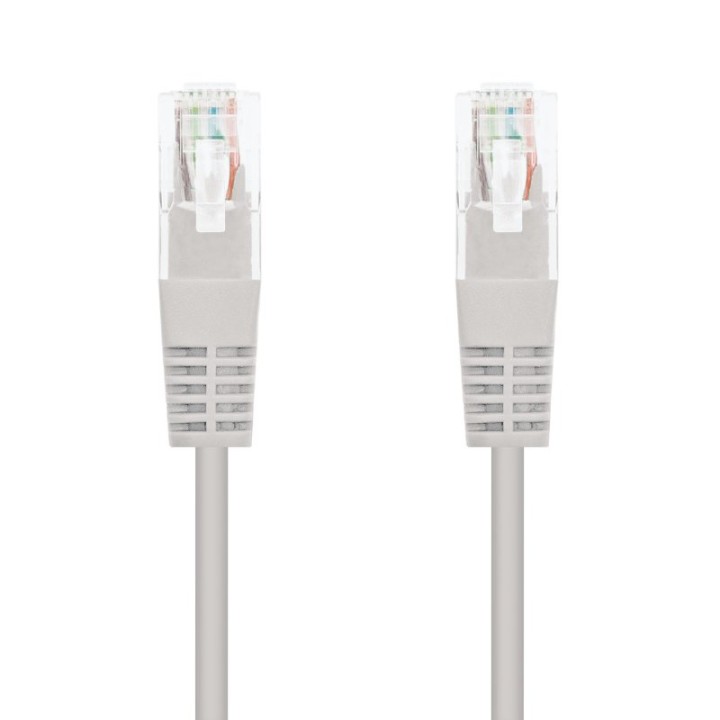 Nanocable Cable de Red RJ45 UTP LSZH Cat. 6 10m Gris