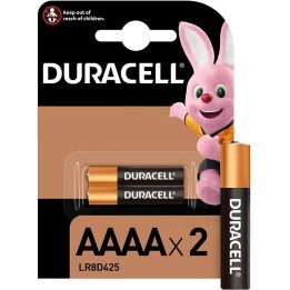 Duracell Pilas Alcalinas LR61 AAAA 1.5V 2 Unidades