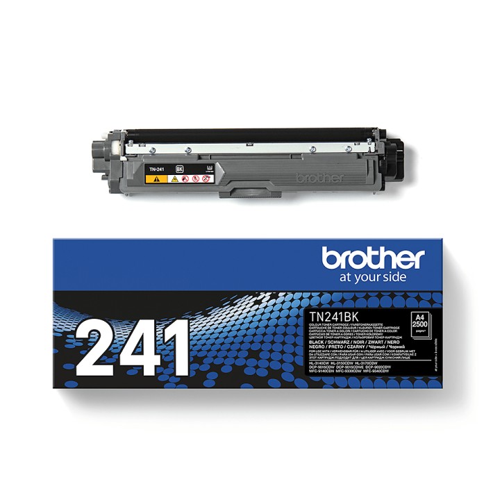 Toner BROTHER Laser Negro 2500 páginas (TN-241BK)